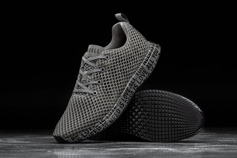 Nobull All You Need Is Love Mesh Runner Women's Running Shoes Dark / Grey | USA W1686N